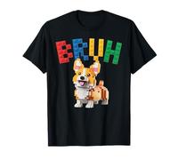 Corgi Building Blocks Builder Cozy Corgi Lovers Corgis Maglietta