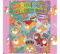 Corgi Butt Coloring Book