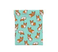 Corgi cane carino, Spremere il portafoglio superiore da donna Borsa portaoggetti Piccola portamonete Portamonete