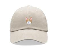 Corgi Cane Viso Cappello Baseball Vintage Slavato Unisex Papà Crazy Donna Uomo