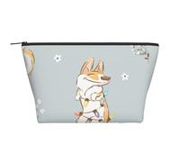 Corgi carino, Borsa da toilette Borsa per trucco Borsa per cosmetici Borsa da toilette da viaggio portatile