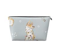 Corgi carino, Borsa da toilette Borsa per trucco Borsa per cosmetici Borsa da toilette da viaggio portatile