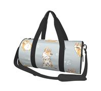 Corgi carino, Borsone da viaggio di grande capacità Borsa rotonda Borsa da viaggio sportiva Borsa da viaggio Borsa da fitness