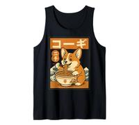 Corgi Che Mangia Ramen Canotta