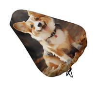 Corgi, coprisedile per bicicletta per cani, extra morbido e confortevole, protezione per la pioggia e il sole, copertura durevole antipolvere per mountain bike da città