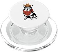 Corgi da cowboy PopSockets PopGrip per MagSafe