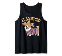 Corgi Decor El Squatcho Poncho Accogliente Corgi Lovers Corgis Canotta