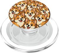 Corgi Dog Owner Dog Allevatore Cucciolo Paw Pup Pet Dogs PopSockets PopGrip per MagSafe