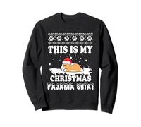 Corgi Dog This Is My Christmas Pajama Ugly Sweater Xmas Felpa