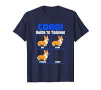 Corgi Guide To Training Funny Corgi Lover Maglietta