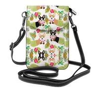 Corgi Hawaiian Tropical Summer - Custodia a tracolla in pelle con ananas