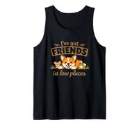 Corgi “I've Got Friends in Low Places” Cute Dog Canotta
