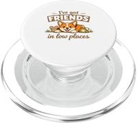 Corgi “I've Got Friends in Low Places” Cute Dog PopSockets PopGrip per MagSafe