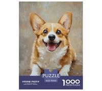 Corgi Jigsaw Puzzle Impossibili 1000 Pezzi Decorazione Per La Casa. Giochi Rilassamento E Intelligence Per Adulti E Bambini Da 12 Anni 70x50cm/1000pcs