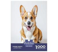 Corgi Jigsaw Puzzle Impossibili 1000Pcs Decorazione Per La Casa. Rilassamento E Intelligence Per Adulti E Ragazzi Da 14 Anni 70x50cm/1000pcs