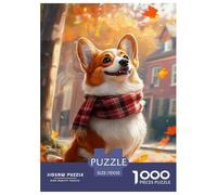 Corgi Jigsaw Puzzle Impossible 1000 Pezzi Decorazione Per La Casa. Rilassamento E Intelligence Per Adulti E Ragazzi Da 14 Anni 70x50cm/1000pcs