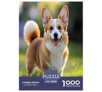 Corgi Jigsaw Puzzle Impossible 1000Pcs Decorazione Per La Casa. Giochi Rilassamento E Intelligence Per Adulti E Ragazzi Da 14 Anni 38x26cm/1000pcs