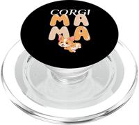 Corgi Mama, simpatica opera d'arte a forma di cucciolo, amante dei cani PopSockets PopGrip per MagSafe