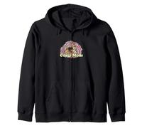 Corgi Mamma Illustrazione Carino Acquerello Animale Domestico Felpa con Cappuccio