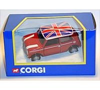 CORGI Mini Flame Red 1:36 Modellino Auto