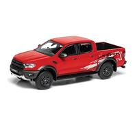 Corgi Modellini di Veicoli pressofusi, VA15204 Ford Ranger Raptor X SE, Rosso Acceso, Souvenir da Uomo e da Donna dal Regno Unito, Piccoli Modelli di Auto Giocattolo pressofuse per Ragazzi