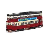 Corgi London Transport Modello pressofuso, Feltham Tram, Trasporti di Londra, Colore Crema/Rosso, Taglia Unica, OM40507