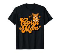 Corgi Mom Cute Dog Lover Pet Animal Abbigliamento per Le Donne Maglietta