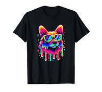 Corgi Occhiali da sole Ice Cream Drippy Liquido di fusione Colorato Maglietta