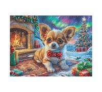 Corgi on Beach Puzzle 500 Pezzi Rompicapo Per Ragazzi Gioco Educativo Sfida Intelligenza Creativa Idea Regalo Per Figlio A Natale 500 PCS