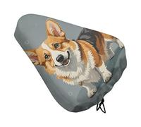 Corgi Pattern Corgi - Coprisedile per bicicletta con coulisse, impermeabile, protegge dal sole e dalla polvere, unisex, per mountain bike