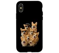 Corgi pazzo Custodia per iPhone X/XS