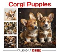 Corgi Puppies Calendar 2026: Fluffy Butts and Happy Tails for a Cuteness Overload