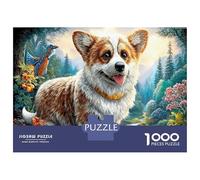 Corgi Puzzle Classico 1000 Pezzi Cartone Riciclato Alta Qualità Sunny Valle della montagna Attività Indoor Per Famiglia, Relax Mentale, 70x50cm/1000pcs