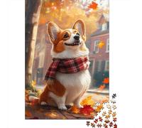 Corgi Puzzle Da 1000 Pezzi, Architettura Olistica, Esperienza Catartica, Decorazione Parlante 1000pcs (75x50cm)