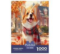 Corgi Puzzle Impossibili 1000 Pezzi Decorazione Per La Casa. Giochi Rilassamento E Intelligence Per Adulti E Bambini Da 12 Anni 38x26cm/1000pcs