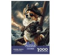 Corgi Puzzle Impossible 1000 Pezzi Decorazione Per La Casa. Giochi Rilassamento E Intelligence Per Adulti E Bambini Da 12 Anni 38x26cm/1000pcs