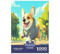Corgi Puzzle Impossible 1000 Pezzi Decorazione Per La Casa. Giochi Rilassamento E Intelligence Per Adulti E Bambini Da 12 Anni 38x26cm/1000pcs