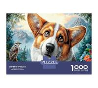 Corgi Puzzle Premium Antistress 1000 Pezzi Adulti Ruscello della Foresta della Valle della Montagna Cartone Qualità Premium, Intrattenimento Familiare, Regalo Natale 52x38cm/1000pcs