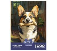 Corgi Puzzles Intrattenimento Creativo 1000 Elementi Giochi Canes Puzzle Relax Decora La Casa Giochi-rompicapo Per Adulti E Bambini 38x26cm/1000pcs