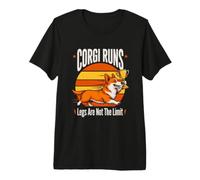 Corgi Runs Le Gambe Non Sono Il Limite Maglietta Premium