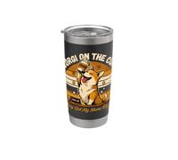 Corgi Sulla Coppa Hanno Ottenuto Il Mio Nome Giusto Bicchiere termico in acciaio inox doppia parete