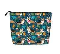 Corgi, trousse da viaggio versatile, ideale per la routine quotidiana e i viaggi di lavoro, Nero , Taglia unica, Beauty case