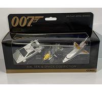 Corgi TY99283 Collezione James Bond (Space Shuttle, Piccola Nellie, Lotus Esprit), Bianco