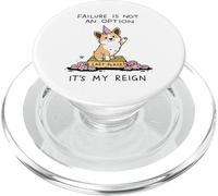 Corgi Ultimo Posto Il Fallimento È Il Mio Regno PopSockets PopGrip per MagSafe