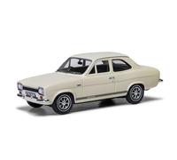 Corgi VA09532 Ford Escort MkI Twin Cam, Ermine White (Ford Press Car), Modello da Collezione pressofuso Vanguards