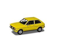 Corgi VA12513 Ford Fiesta MkI 1.3 Ghia, modello pressofuso giallo segnale