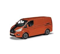 Corgi VA15101 Ford Transit Custom Sport, Orange Glow Vanguards, 1:43 Scale