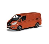 Corgi Vanguards 1:43 Ford Transit Custom Sport - Arancione Glow Modello Diecast