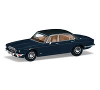 Corgi Vanguards 1:43 Serie 2 Jaguar XJ6 4.2 Litri Blu Scuro Modello Diecast