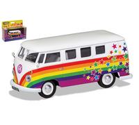 Corgi VW CAMPERVAN PEACE LOVE AND WISHES 1:43